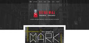 renewal church of chicago website redesign