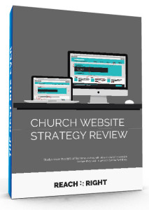 church website strategy review book