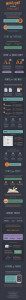 church website fonts infographic