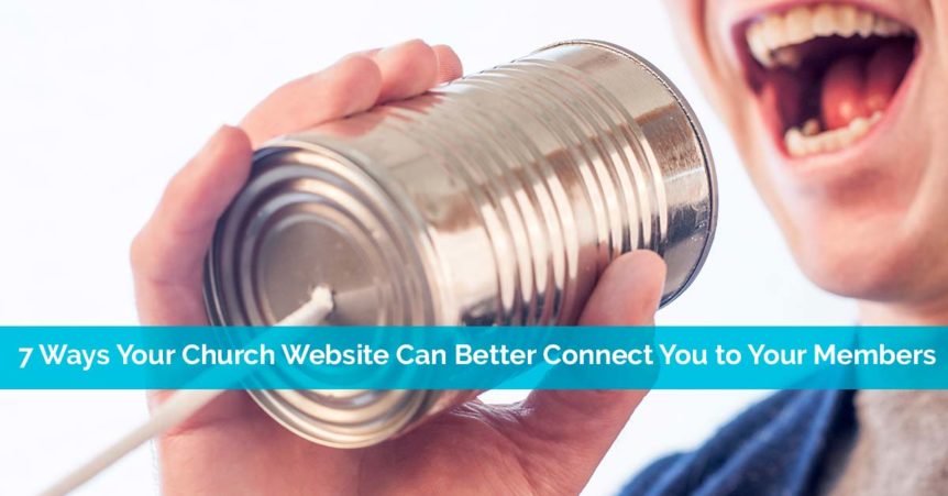 church website connect you to members