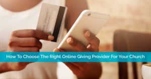 online giving provider for your church
